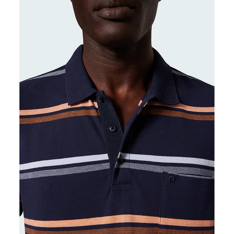 pierre cardin Gestreiftes Regular Fit Poloshirt  