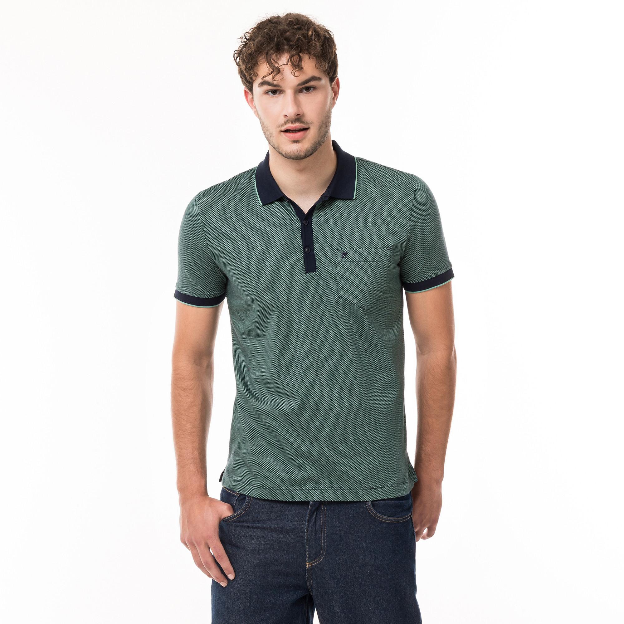 Image of Polo Shirt Herren Frühlingsgrün XXL