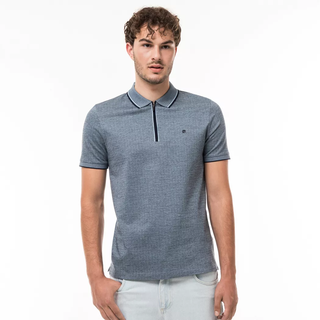 Pierre Cardin - Polo Shirt, für Herren, Blau, Größe 4XL