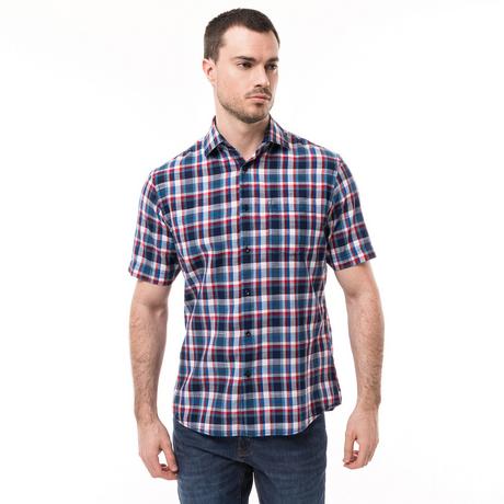 pierre cardin Kurzarm Hemd Karomuster Modern Fit  