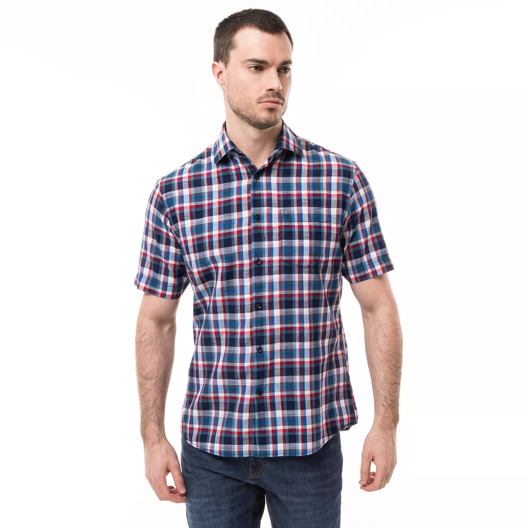 Pierre Cardin - Hemd, kurzarm, für Herren, Dunkelblau, Größe 3XL