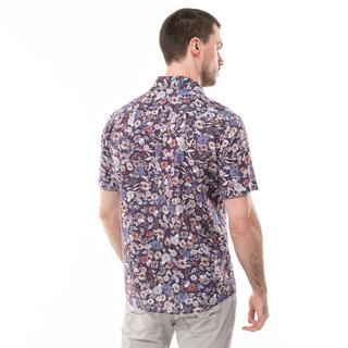 pierre cardin Kurzarm Hemd mit Blumenmuster  