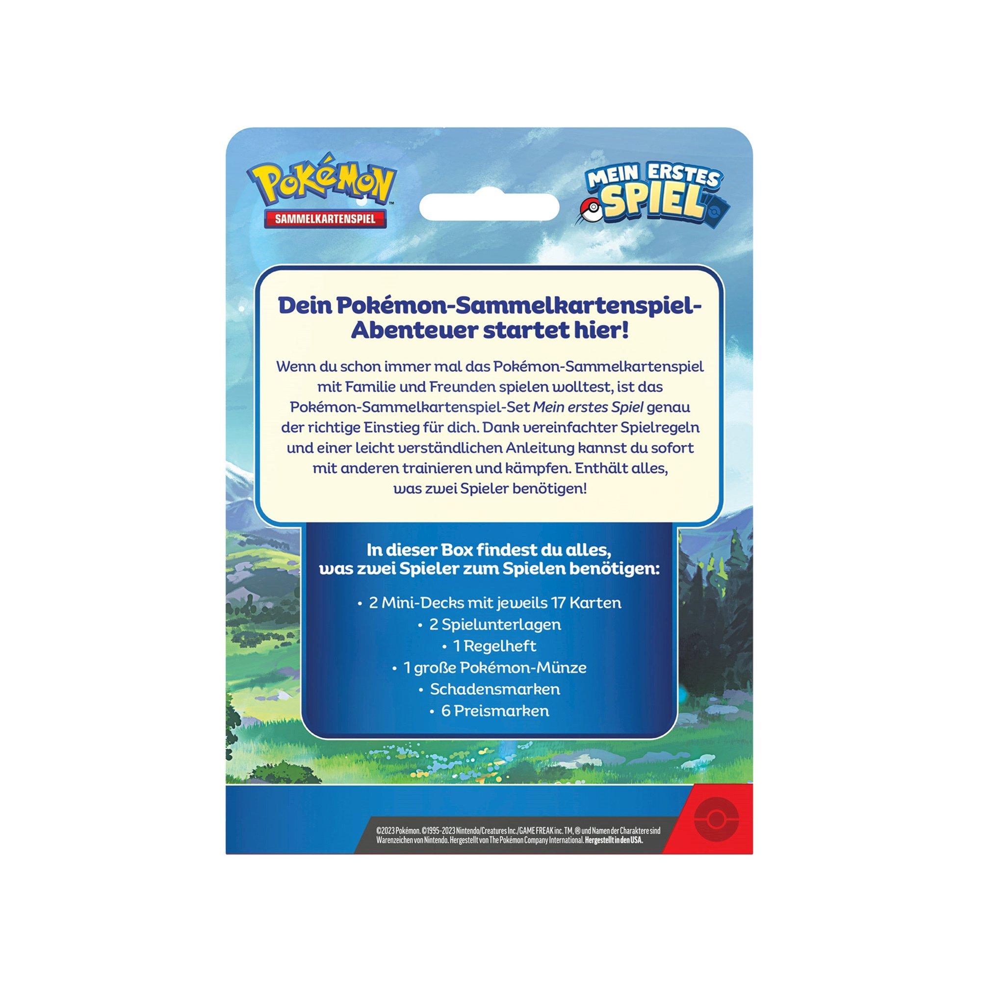 Pokémon  Mein erstes Spiel, Allemand, assortiment aléatoire 