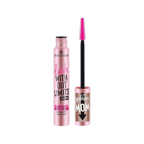essence  Lash Without Limits Brown Extreme Lengthening & Volume Mascara 