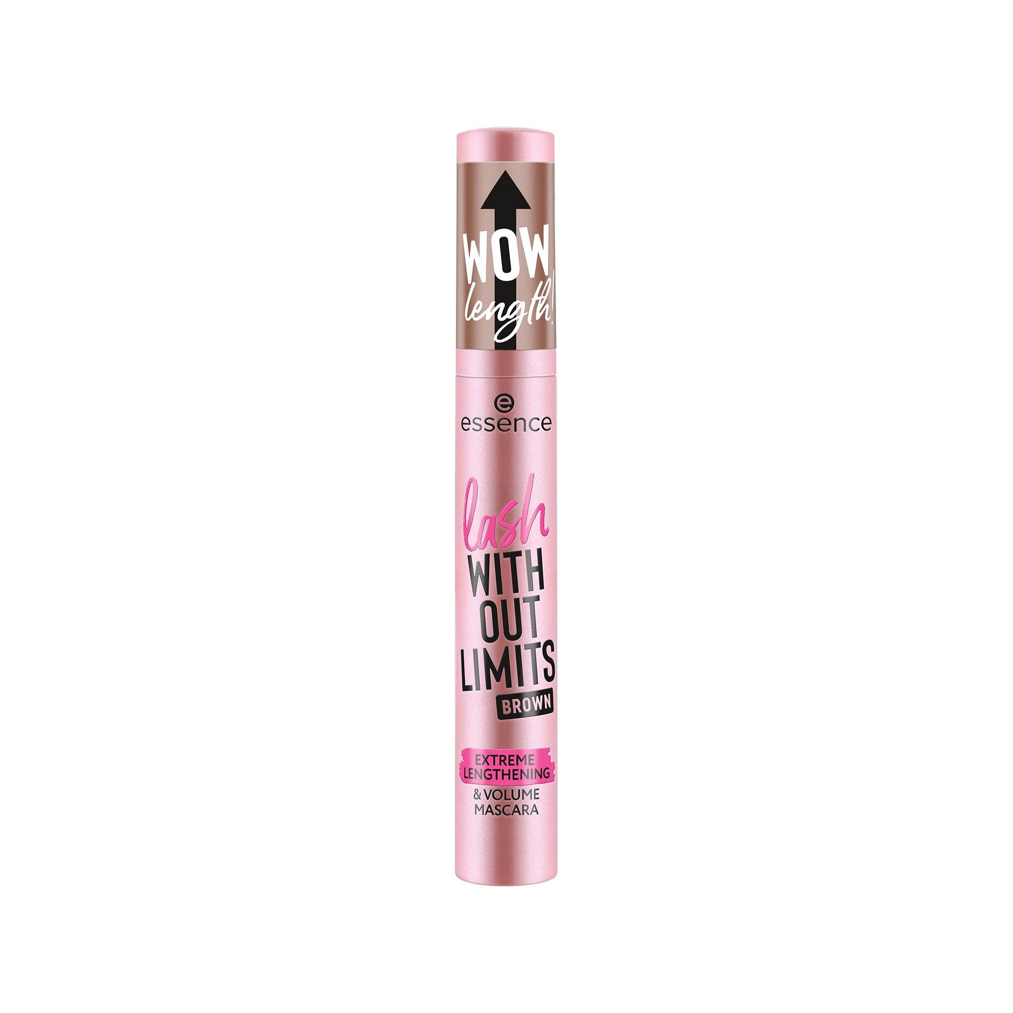 essence  Lash Without Limits Brown Extreme Lengthening & Volume Mascara 