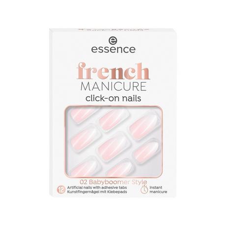 essence  French Manicure Click-On Nails 02 