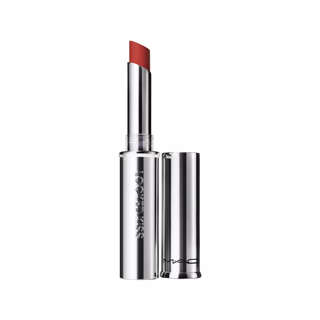 Locked Kiss 24 Hour - Extra Chili by MAC for Women - 0.06 oz Lipstick  Small