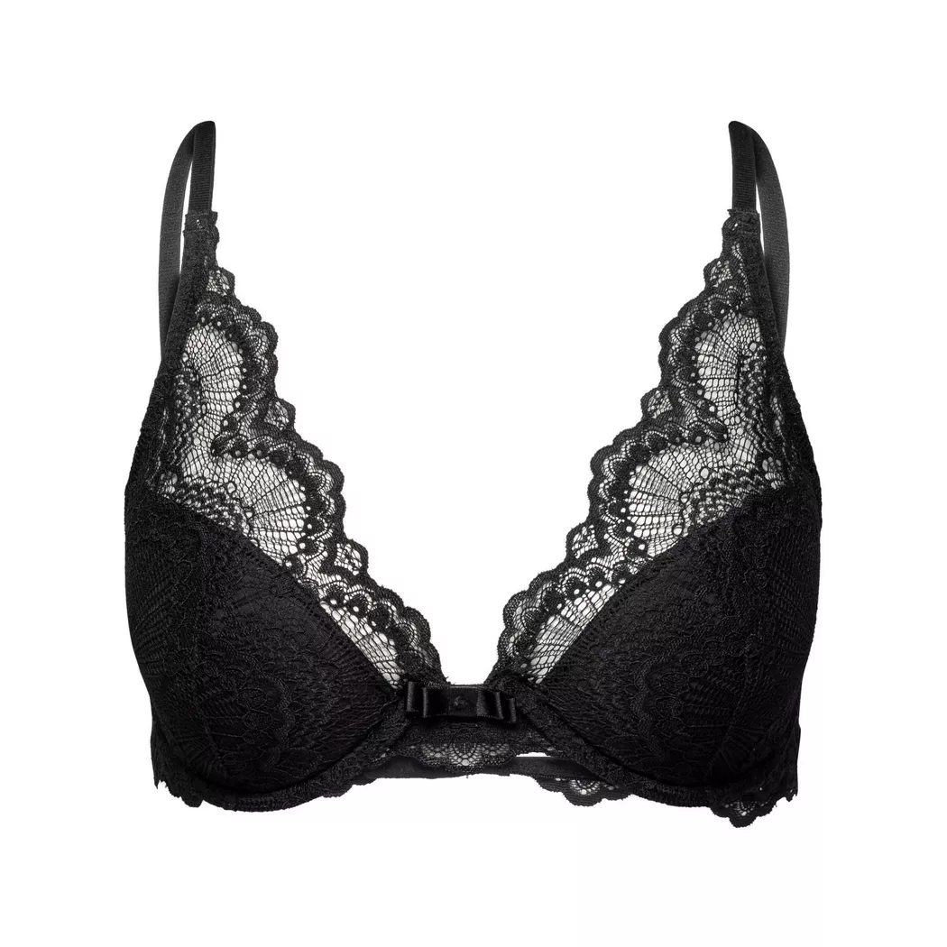Manor Woman - Bügel-BH, wattiert, für Damen, Black, Größe 70B 2