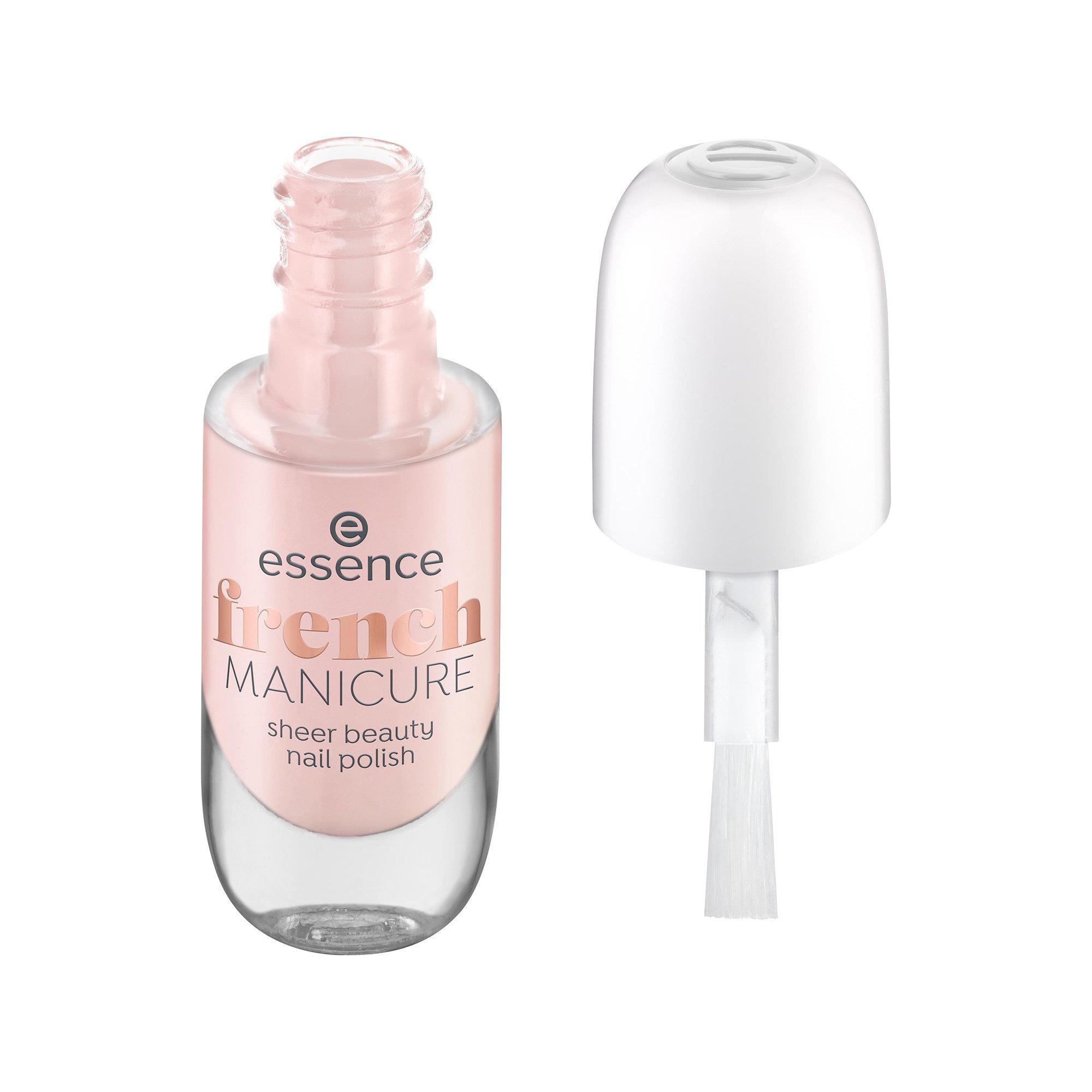 essence  French Manicure Sheer Beauty Nail Polish 