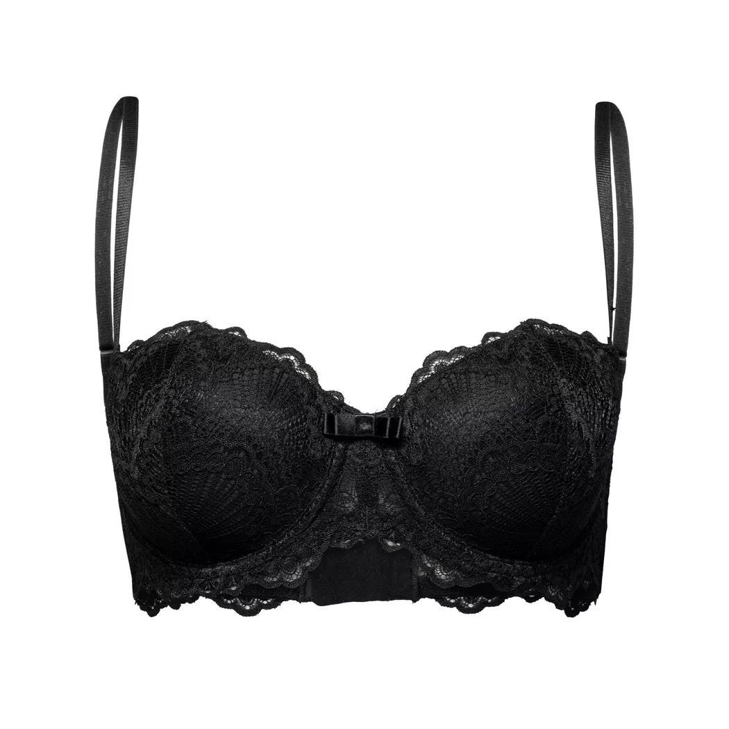 Manor Woman - Bandeau-BH, für Damen, Black, Größe 75B