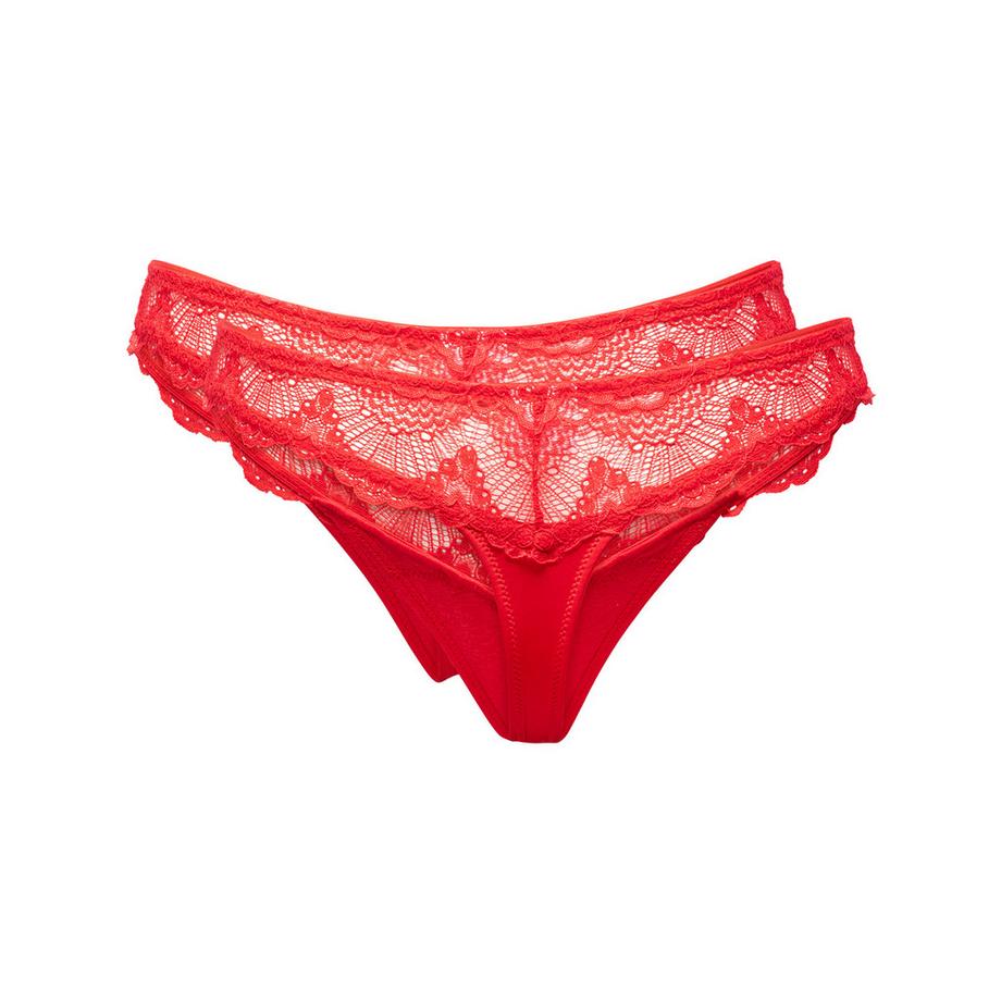 Manor Woman Duopack Perizoma in Pizzo  