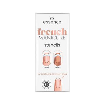 French Manicure Stencils 01