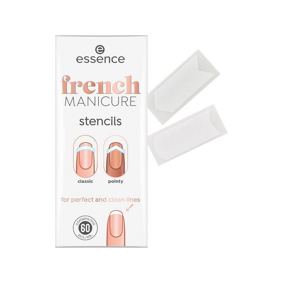 essence  French Manicure Stencils 01 