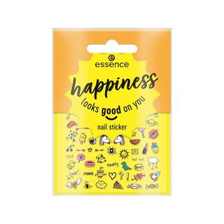 essence  Happiness Looks Good On You Nail Sticker 