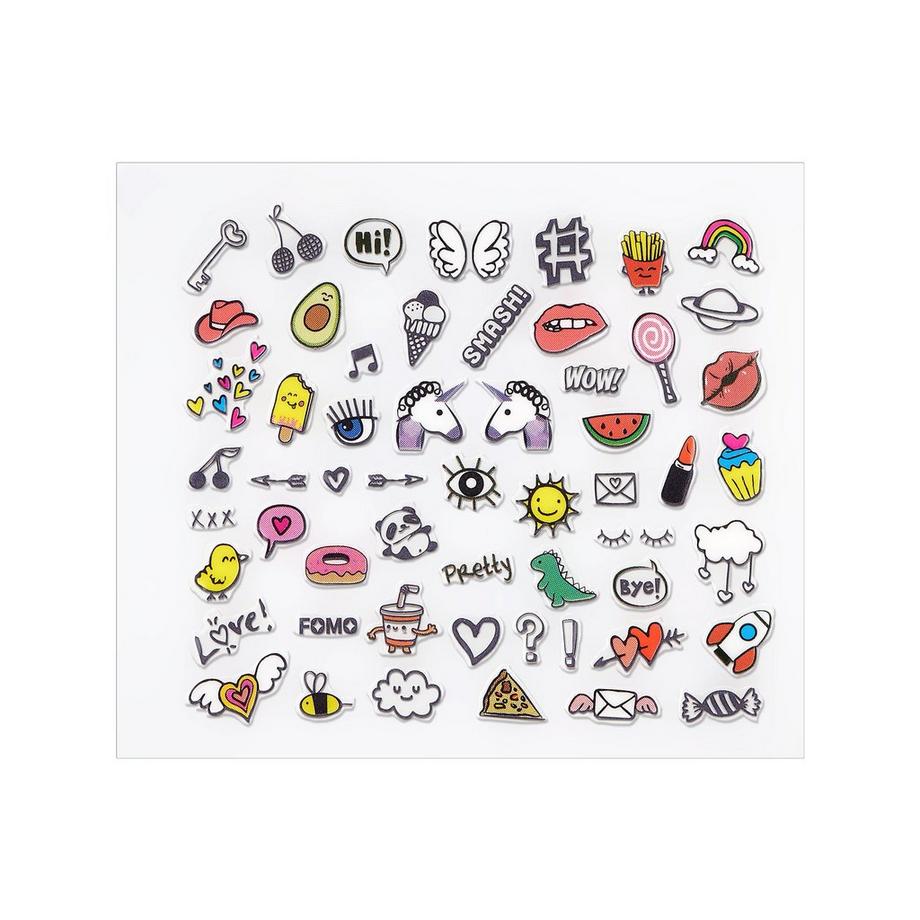 essence  Happiness Looks Good On You Nail Sticker 