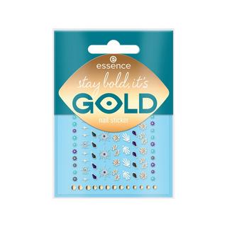 essence  Stay Bold, It's Gold Nail Sticker 