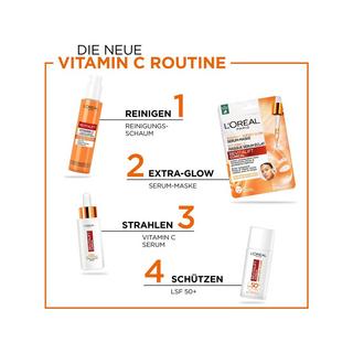 L'Oréal Paris  Revitalift Clinical Vitamin C Sofort-Glow Serum-Maske 
