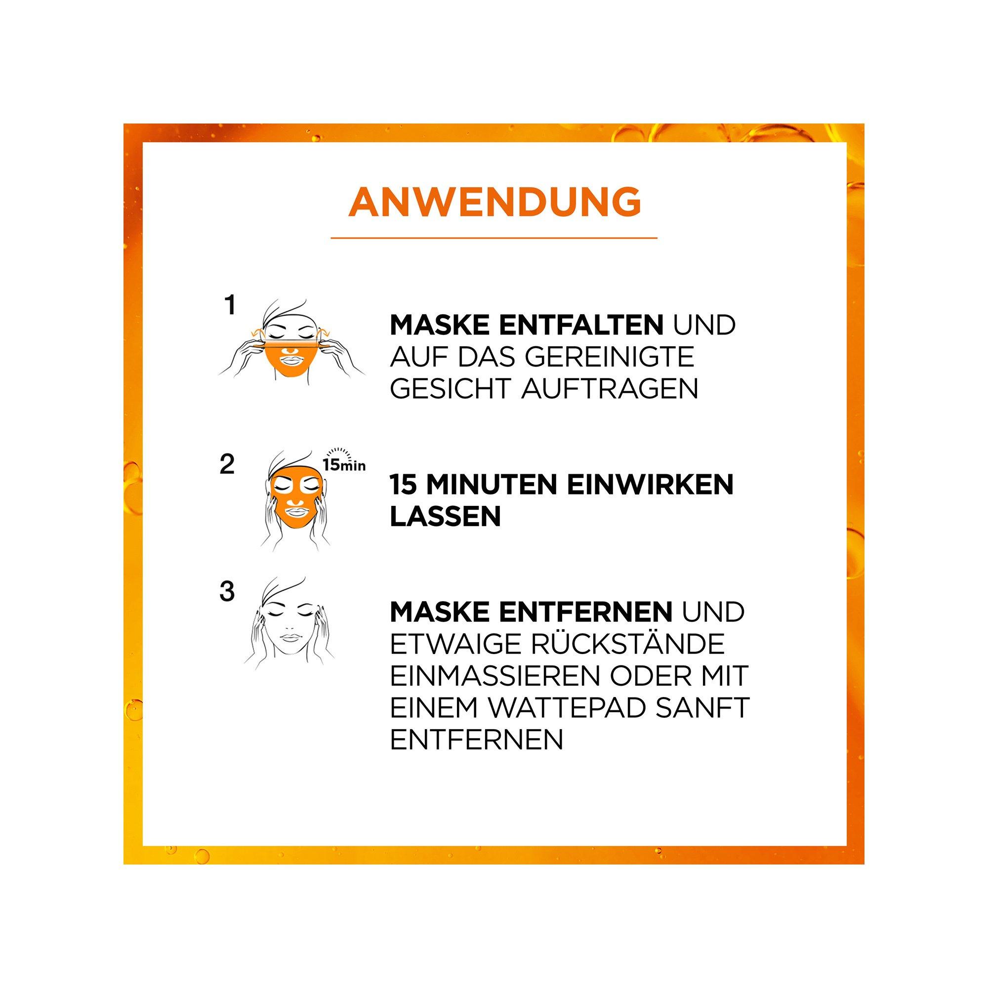 L'Oréal Paris  Revitalift Clinical Masque Tissue à la Vitamine C éclat immédiat 