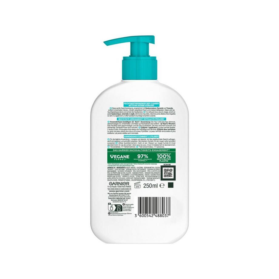GARNIER Pure Active Deep Cleanser Hautklar Hydrating Deep Cleanser 