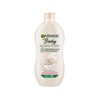 GARNIER  Body Sensitiv 7 Tage Beruhigende Milk mit Hafermilch für trockene und empfindliche Haut 