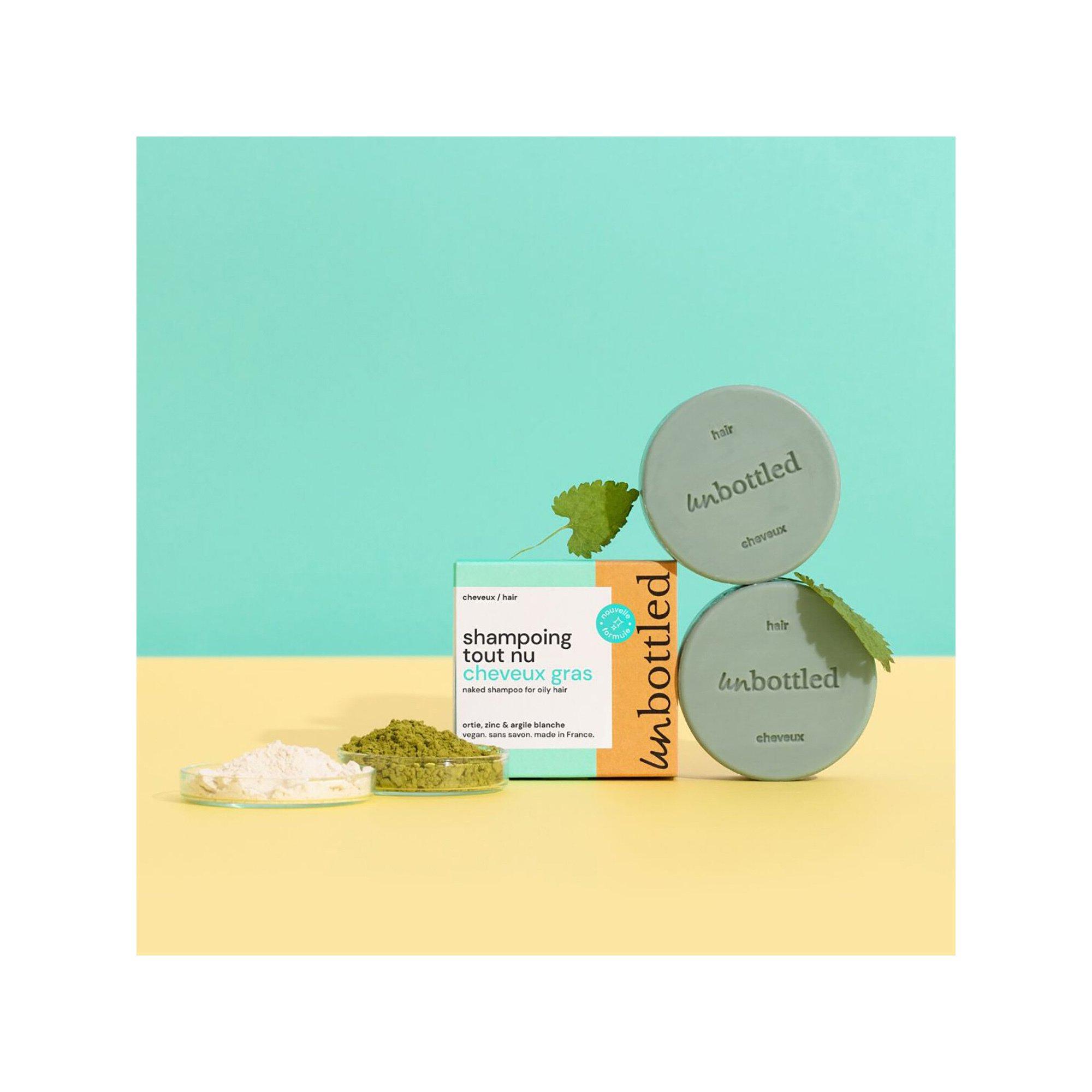 UNBOTTLED  Shampoing Tout Nu - Cheveux Gras 