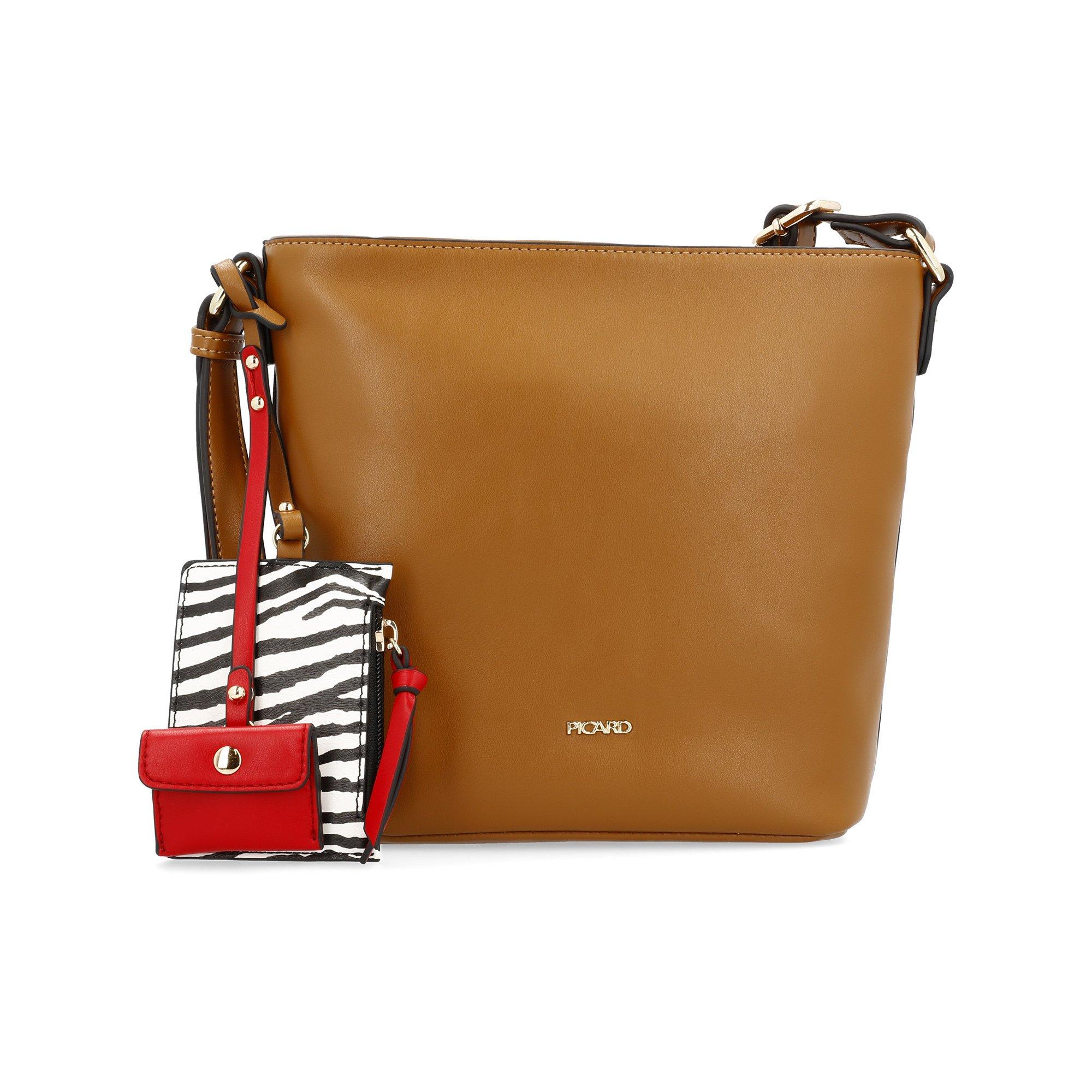 Image of Shoulder Bag Damen Cognac ONE SIZE