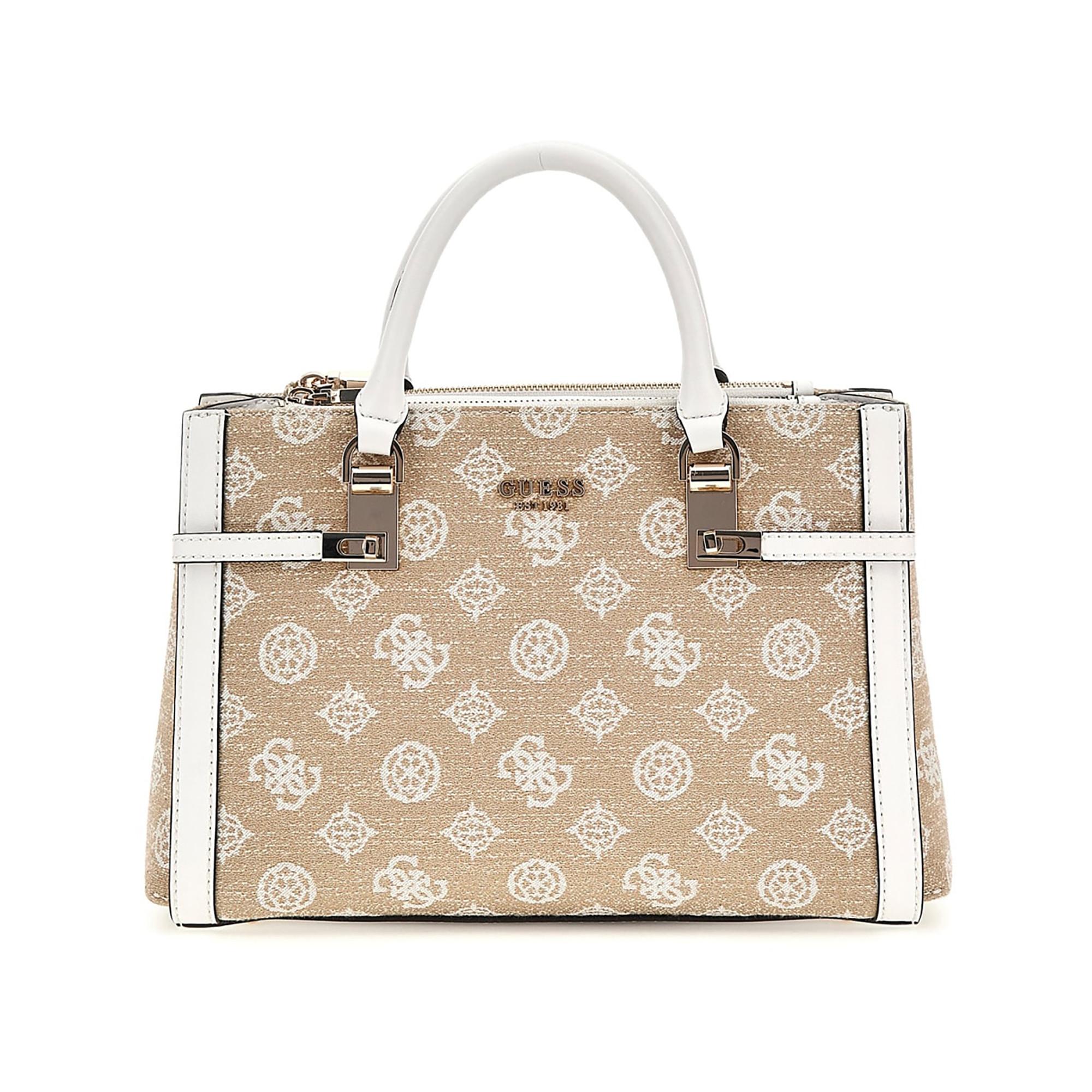 Image of Satchel Bag Damen Weiss Bedruckt ONE SIZE