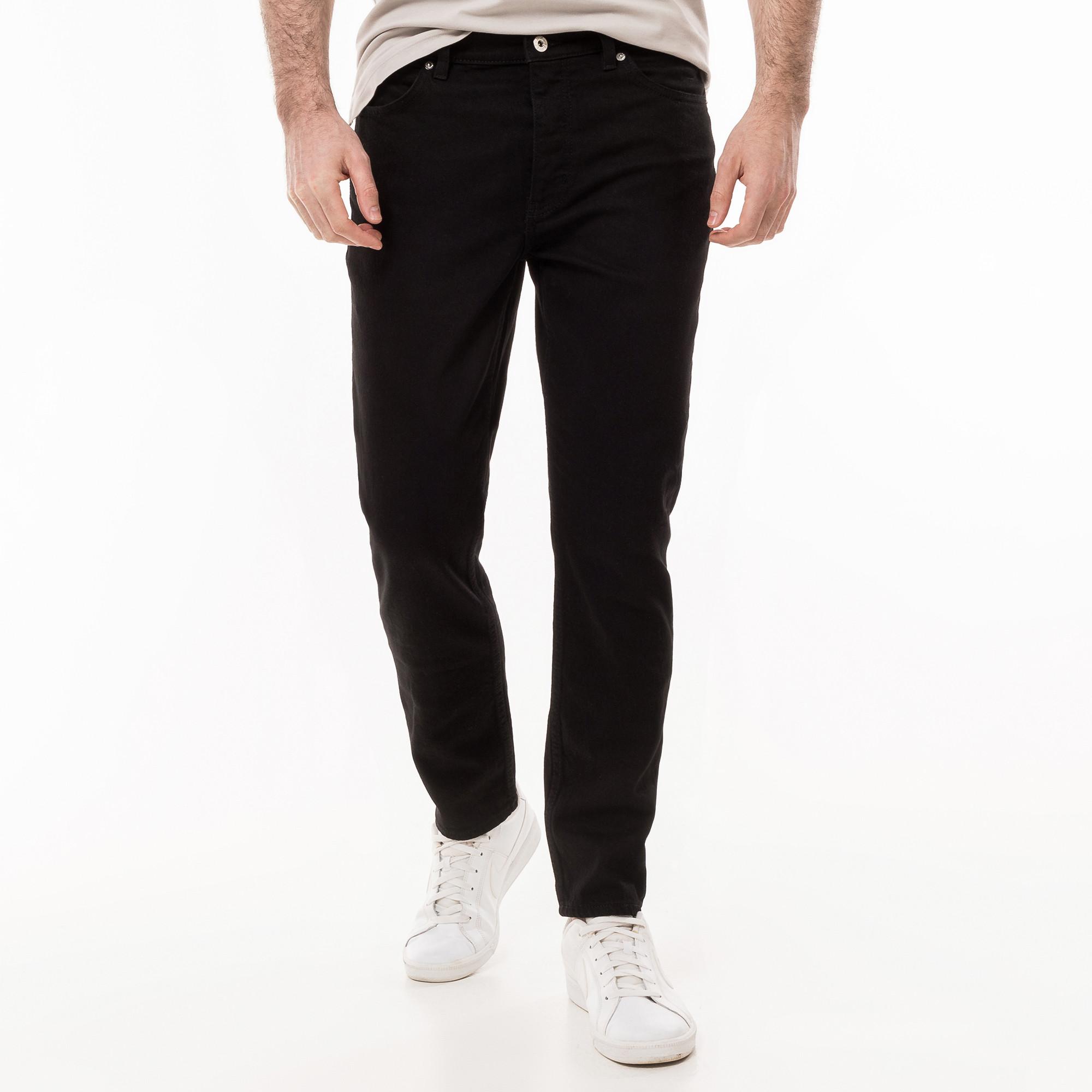 Image of Jeans, Tapered Fit Herren Black L32/W30