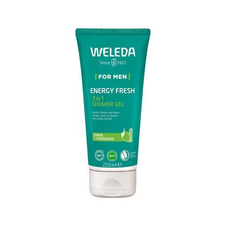 WELEDA  For Men Energy Fresh 3in1 Shower Gel 