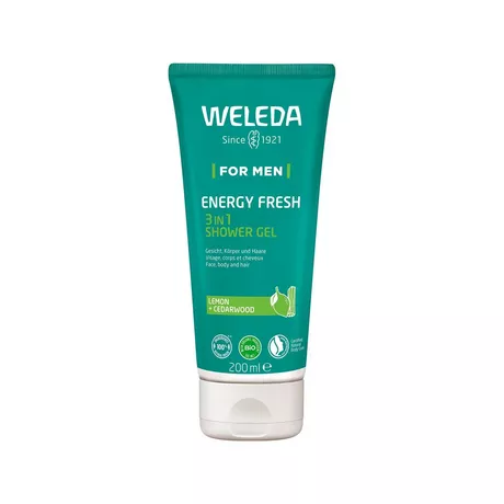 WELEDA  For Men Energy Fresh 3in1 Shower Gel 