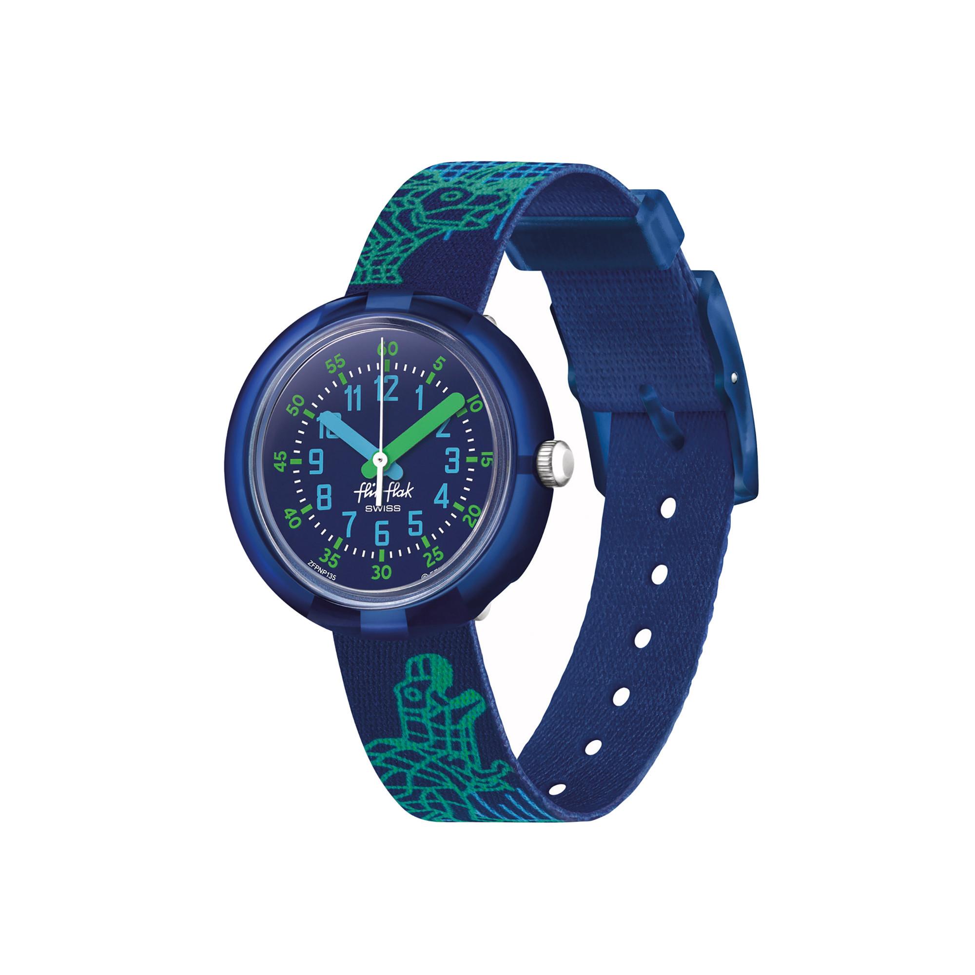 flik-flak CYBEROZAURUS Analoguhr 