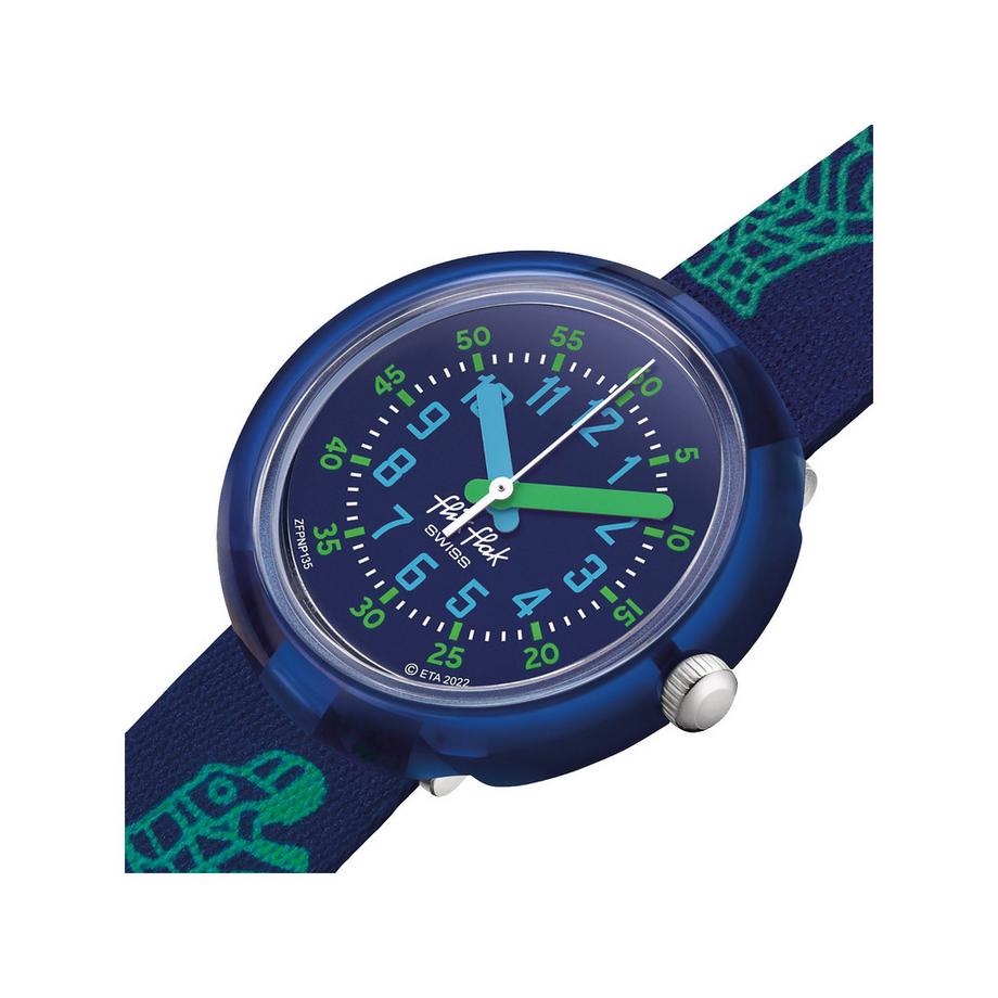 flik-flak CYBEROZAURUS Analoguhr 