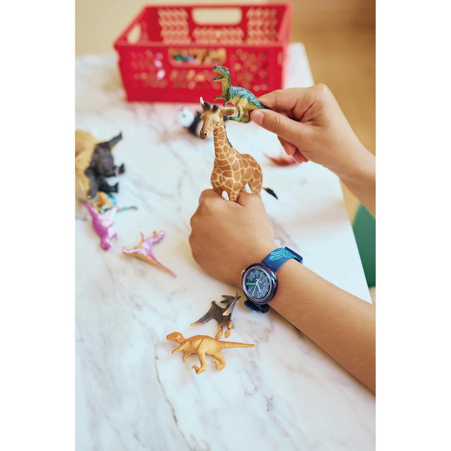 flik-flak CYBEROZAURUS Analoguhr 