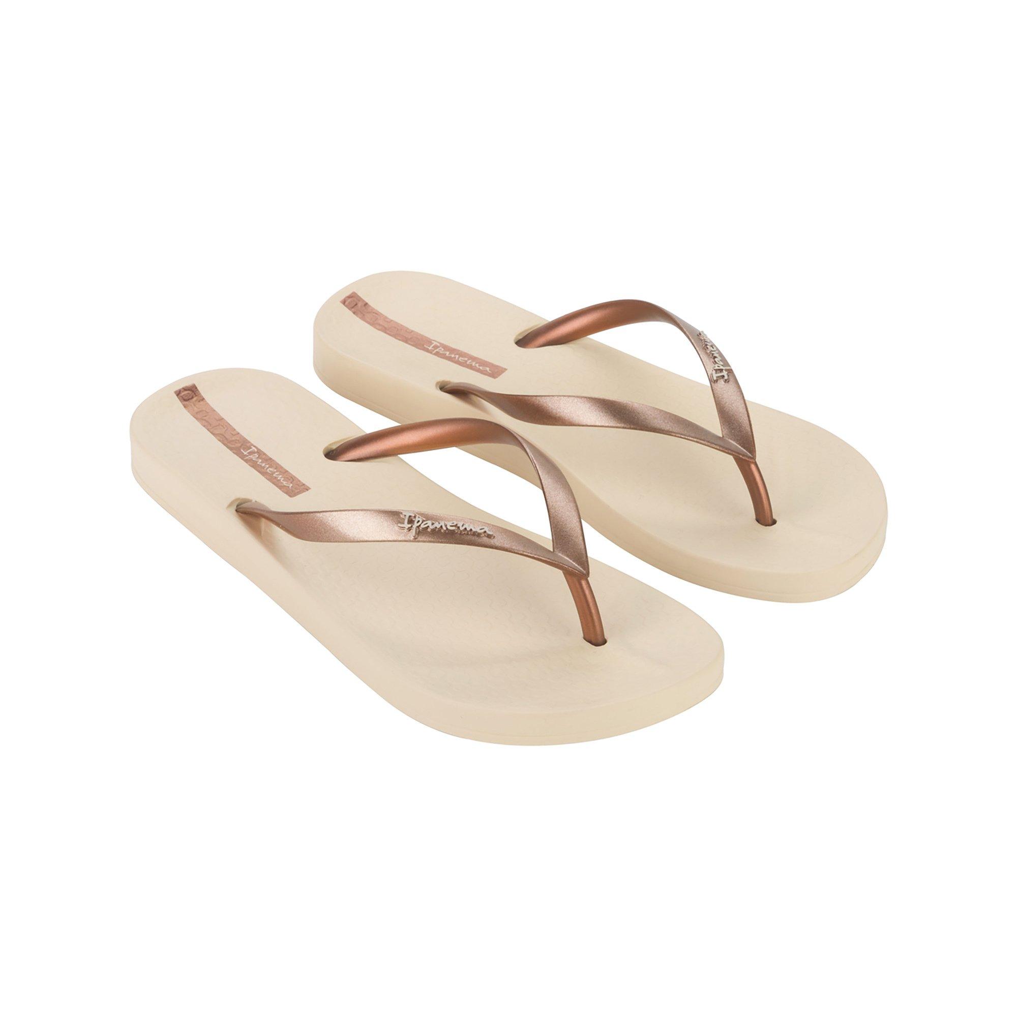 Image of Flip-flops Unisex Beige 35-36