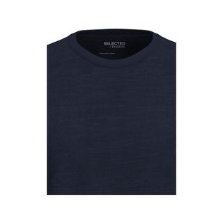 SELECTED Aspen Slub Kurzarm T-Shirt  
