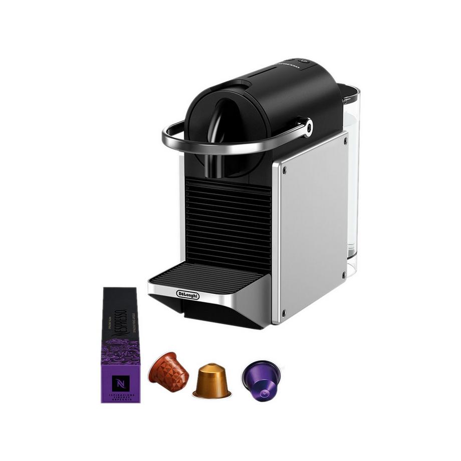 DeLonghi Nespressomaschine Silber 