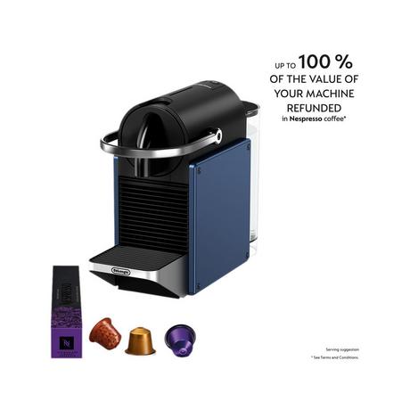 DeLonghi Macchina da caffè Nespresso Pixie Blu 