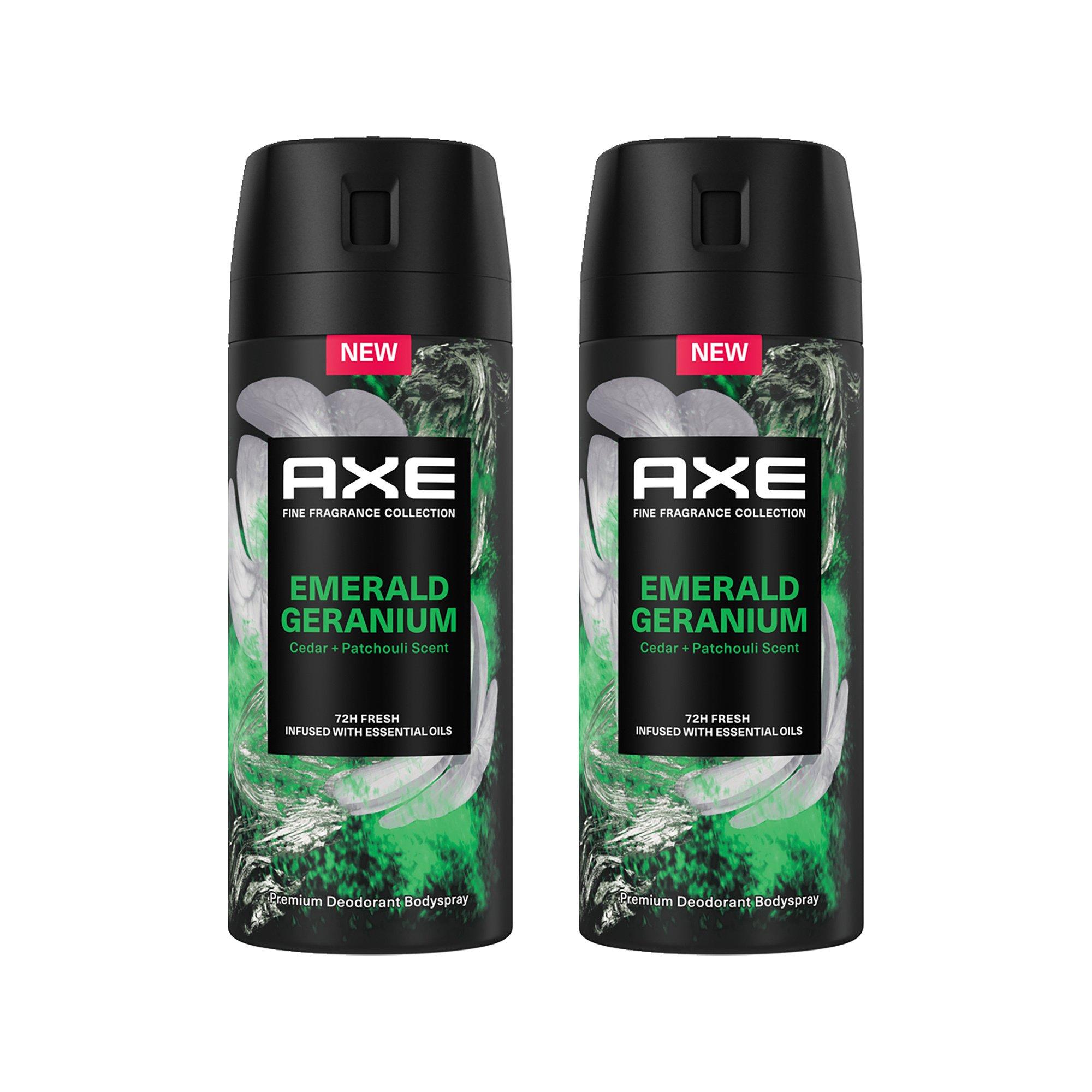 AXE Premium Emerald Gera Deo Duo Spray corpo Geranio smeraldo Duo 