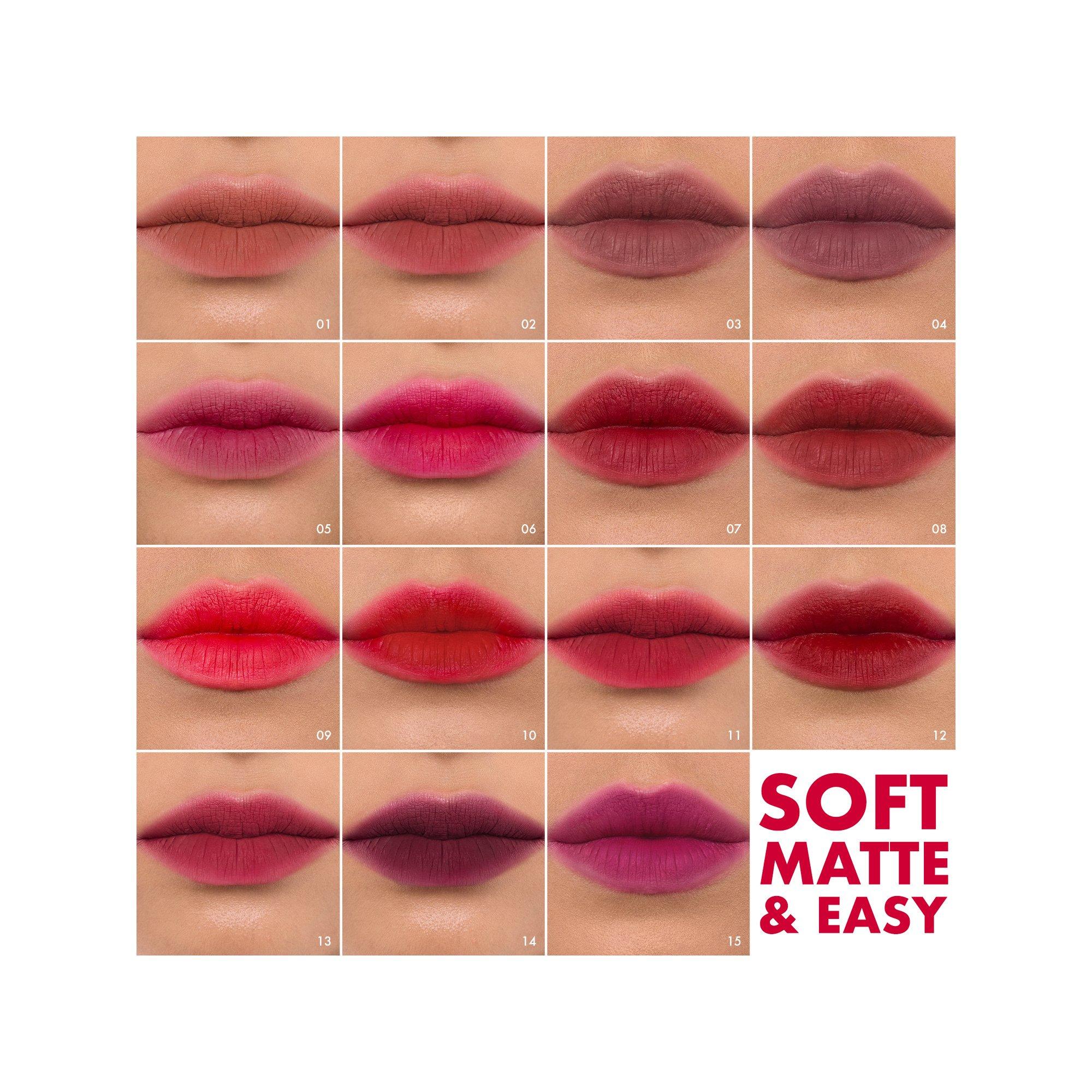 SEPHORA  Soft Matte & Easy - Rossetto morbido e opaco 