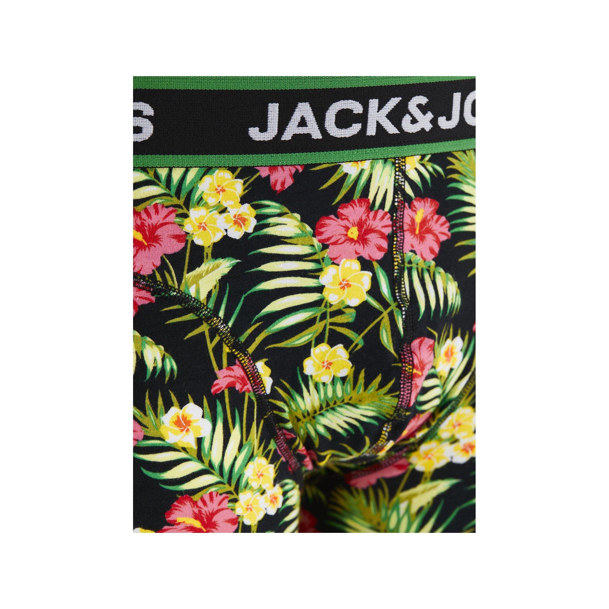 JACK & JONES JACPINK FLOWERS TRUNKS 3P Triopack, Pantys 