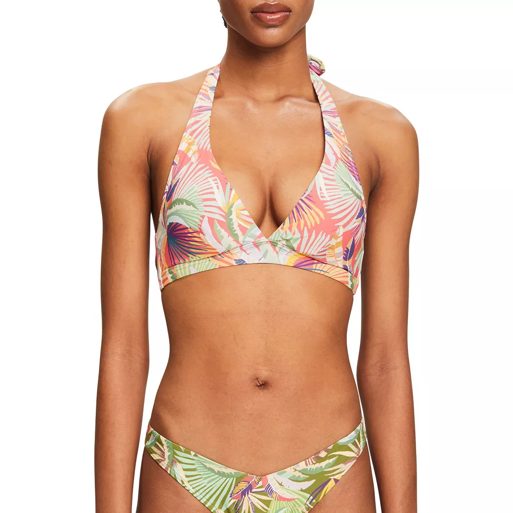 Esprit - Bikini-Top, unwattiert, für Damen, Multicolor, Größe 40C