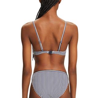 ESPRIT Silvance Beach Wattiertes Gestreiftes Bikini-Top  