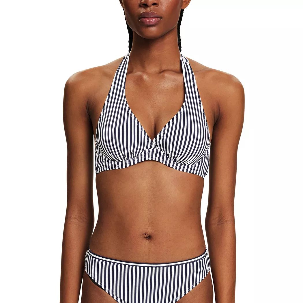 Esprit - Bikini Oberteil, Triangel, für Damen, Marine, Größe 36C