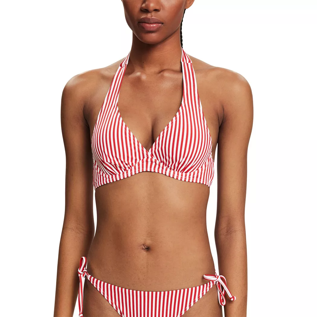 Esprit - Bikini Oberteil, Triangel, für Damen, Rot, Größe 36C