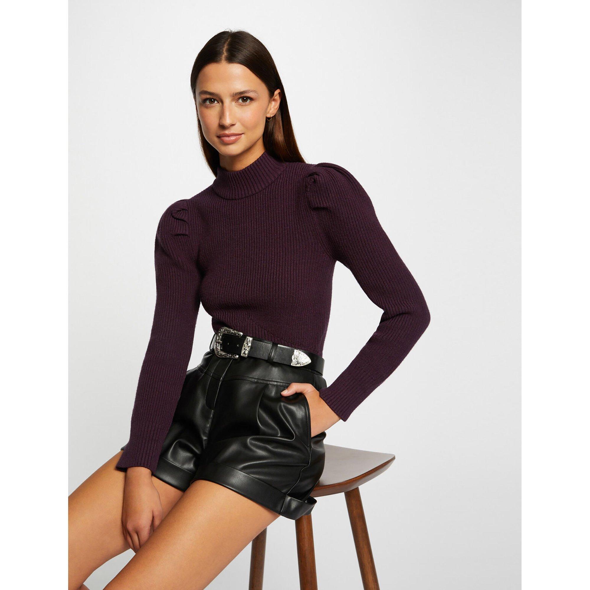 Image of Pullover Damen Dunkelviolett XS