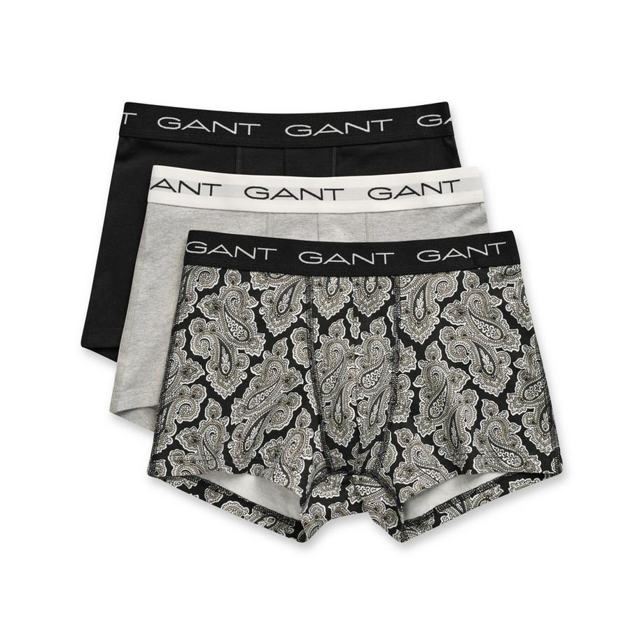 GANT Trunks 3P Paisley Print Boxershorts  