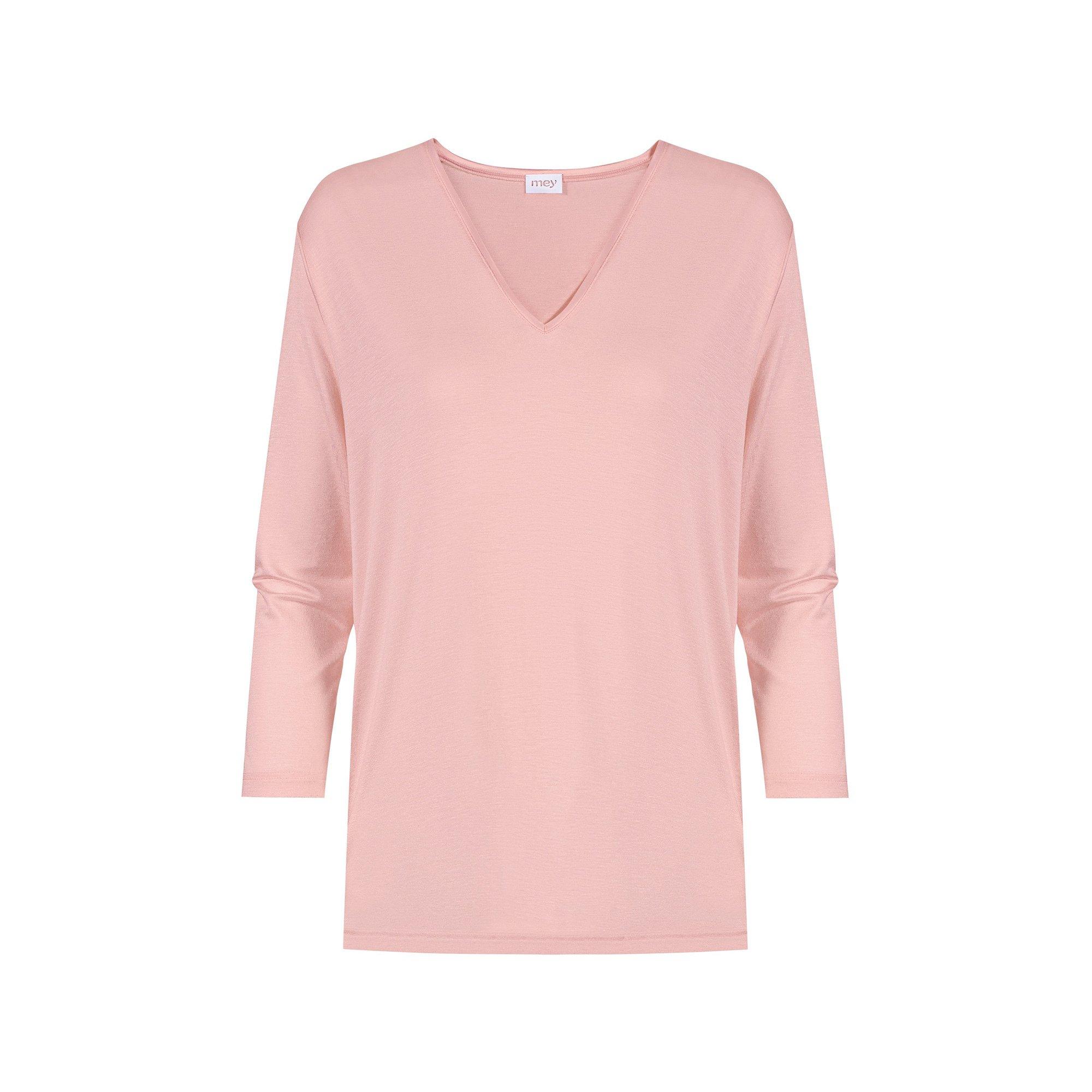 Image of Pyjama Oberteil, 3/4-arm Damen Hellrosa M