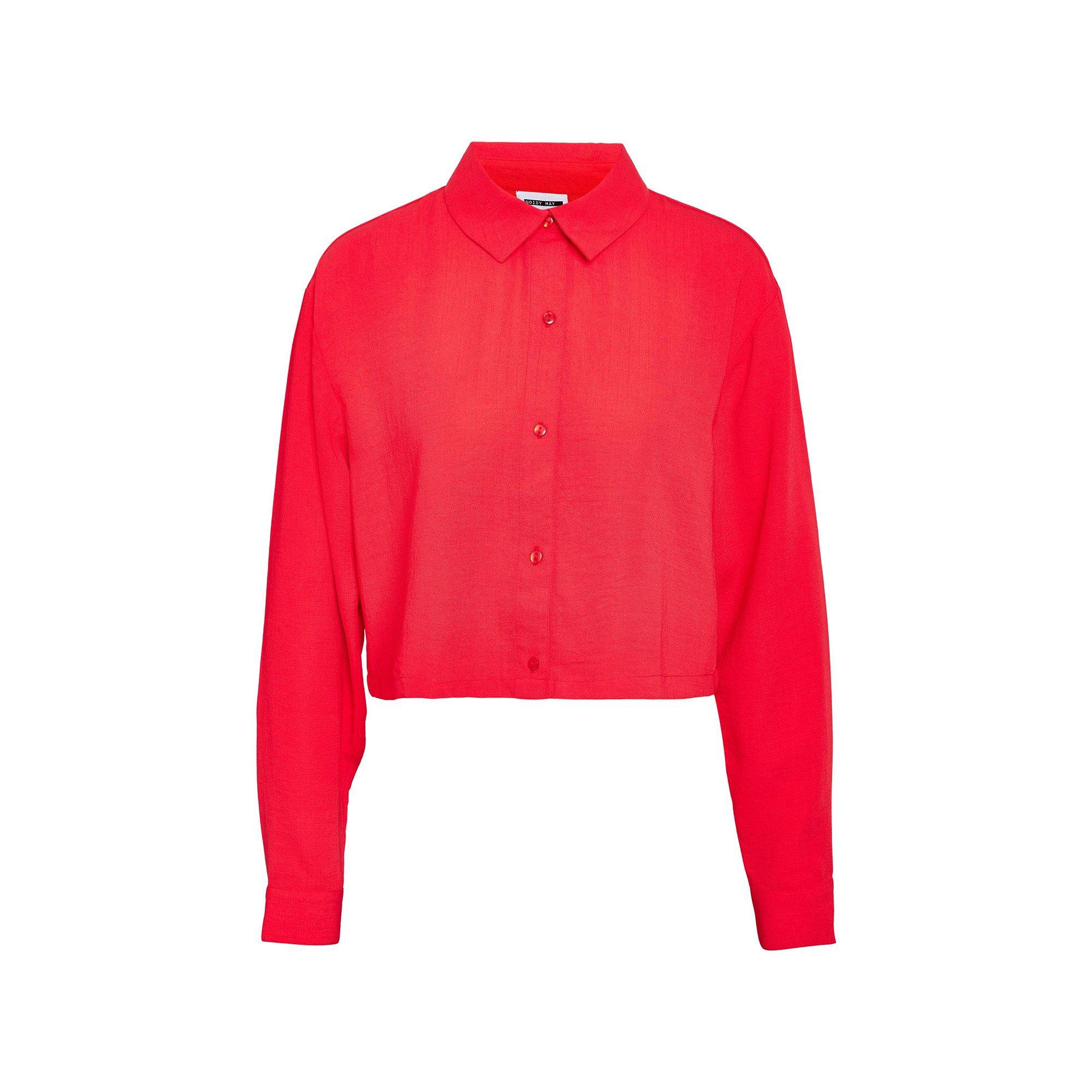 Image of Bluse Damen Rot L