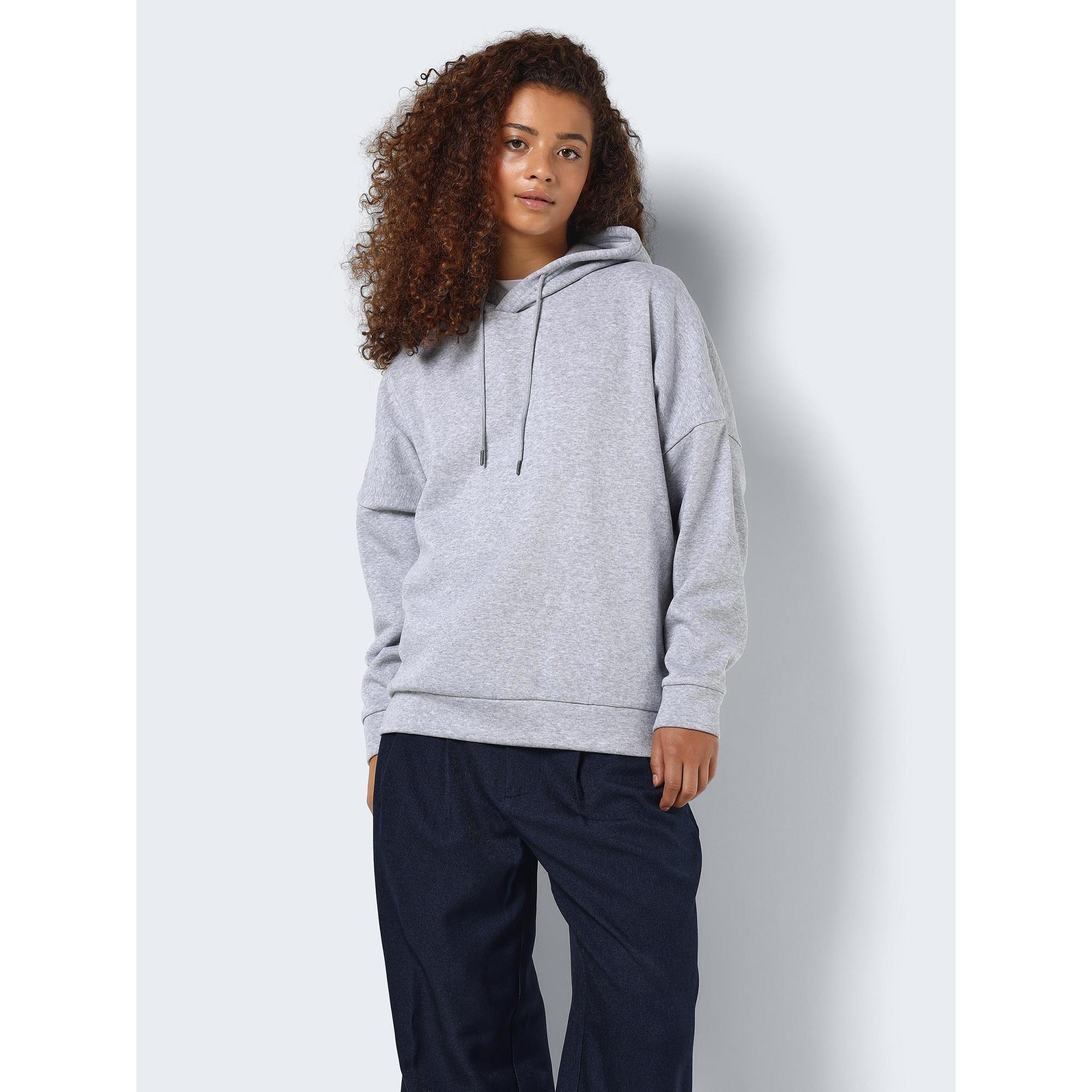 Image of Hoodie Damen Hellgrau L