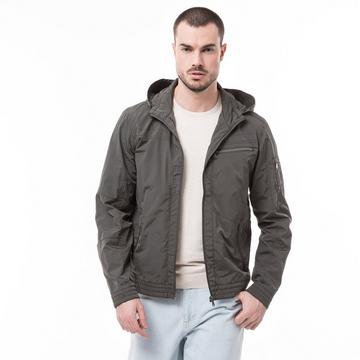 Giacca con cappuccio rimovibile